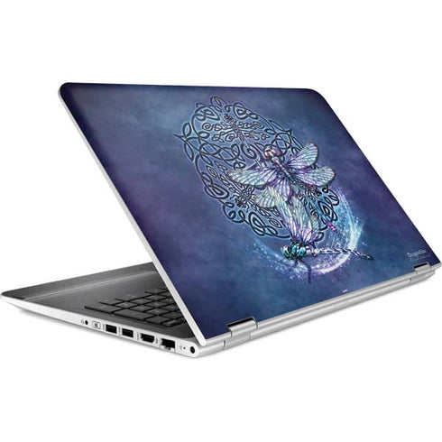 Brigid Ashwood Dragonfly Celtic Knot HP Pavilion Skin